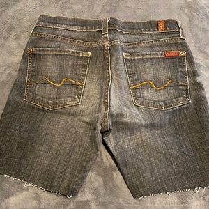 7 For all Mankind Cutoff Shorts